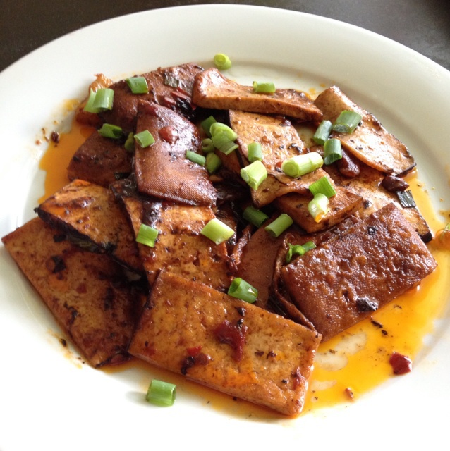 葱香酱卤豆腐干