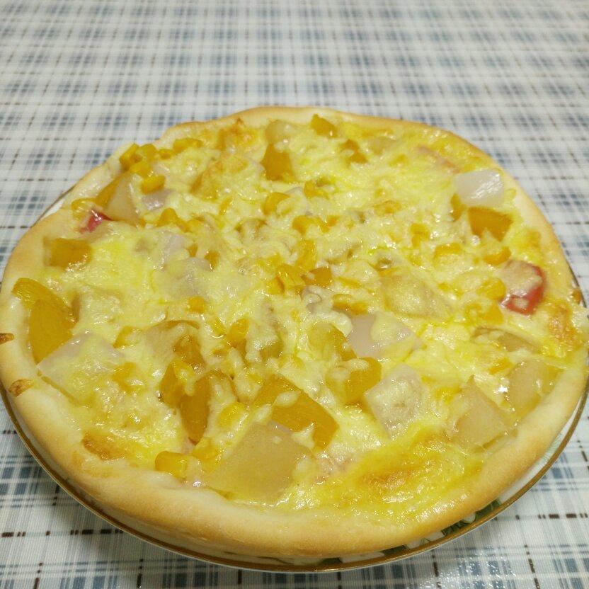 八寸披萨饼皮（四个）制作