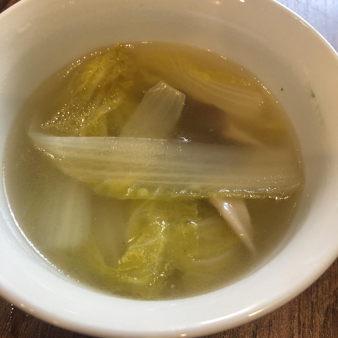 娃娃菜汤