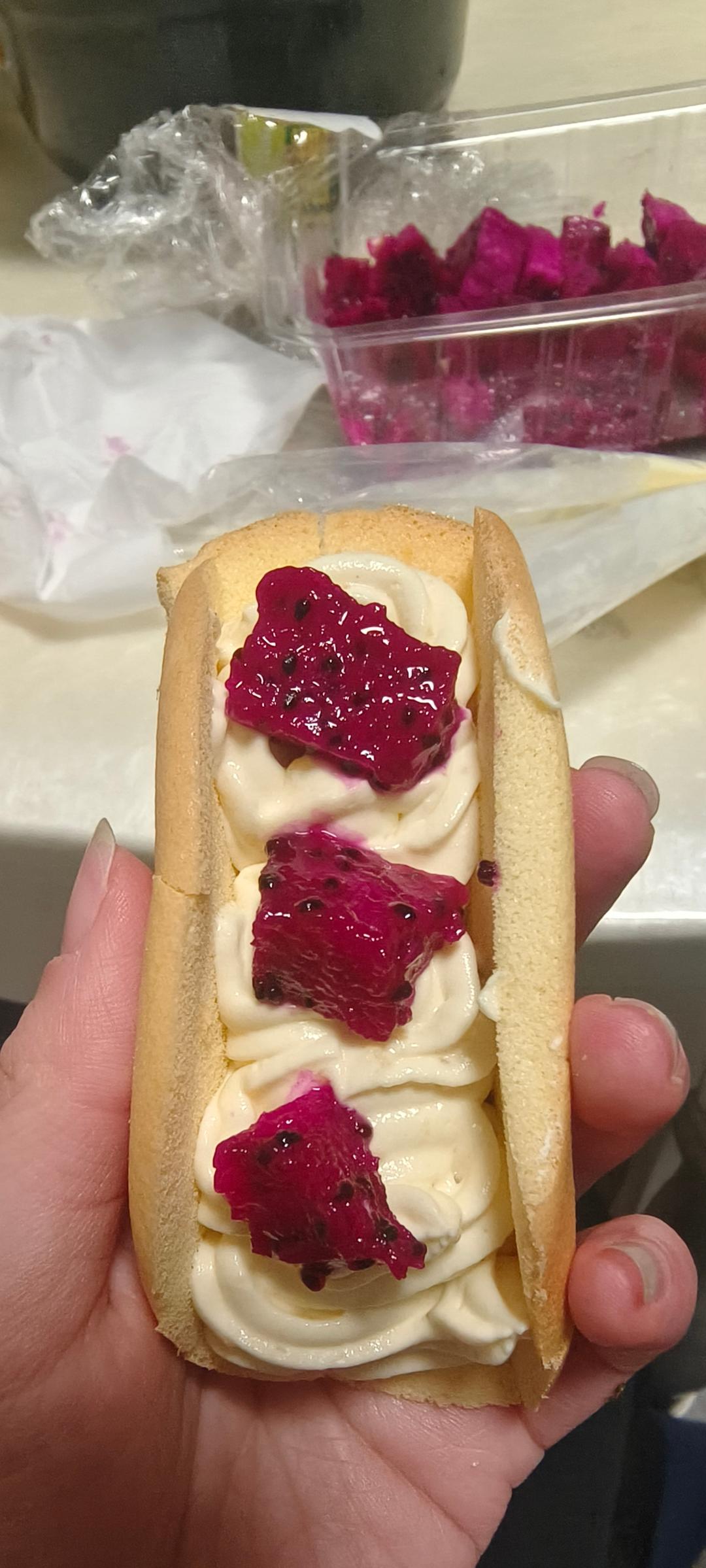 ☕️高颜值下午茶🍓草莓抱抱卷❗️一次成功❗️