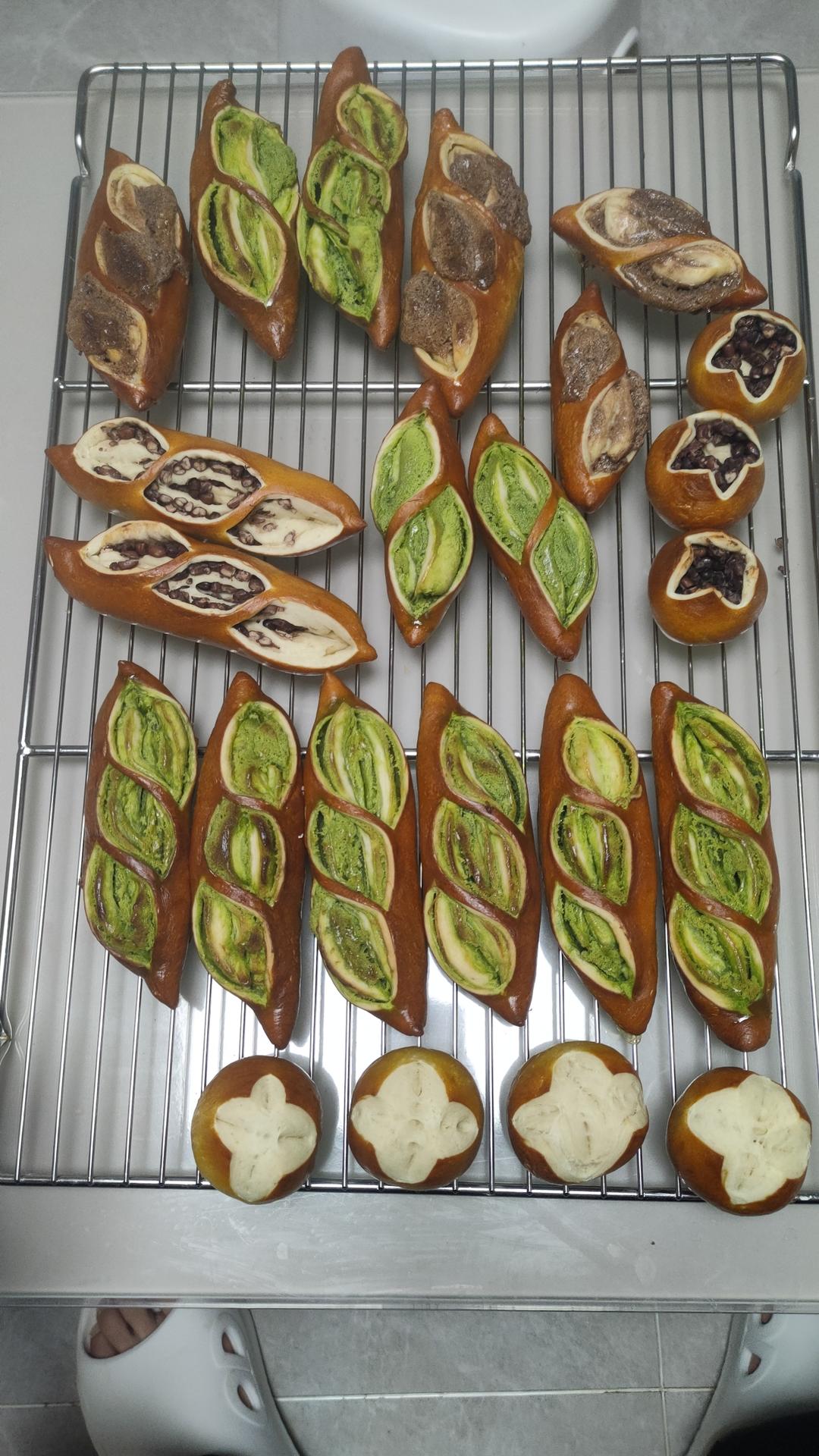 斑斓&可可奶酥碱水