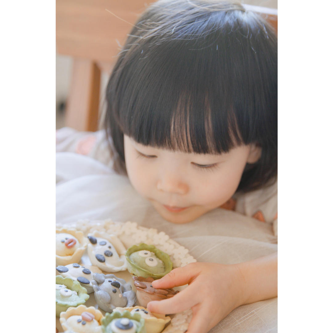 可爱卡通水饺(视频版，6款造型)