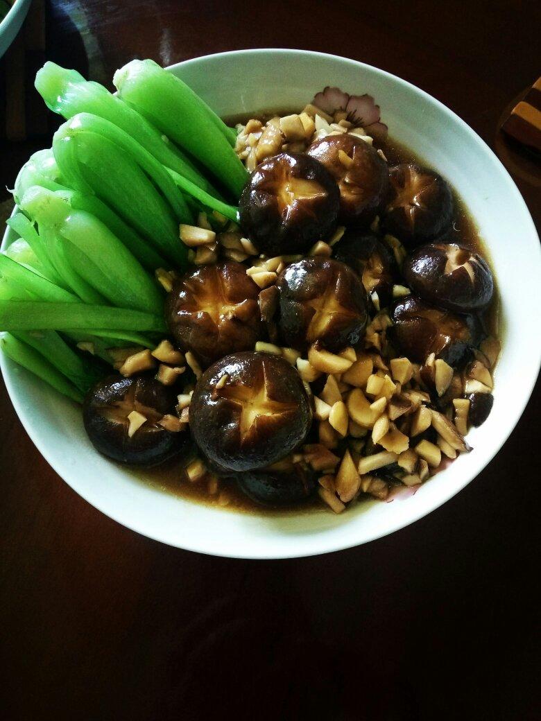 蚝油香菇小油菜