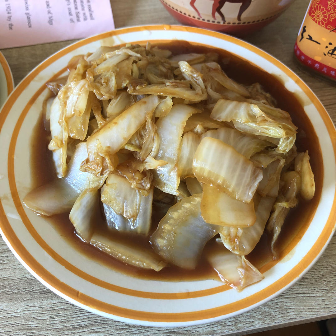 绝对好吃的醋熘白菜