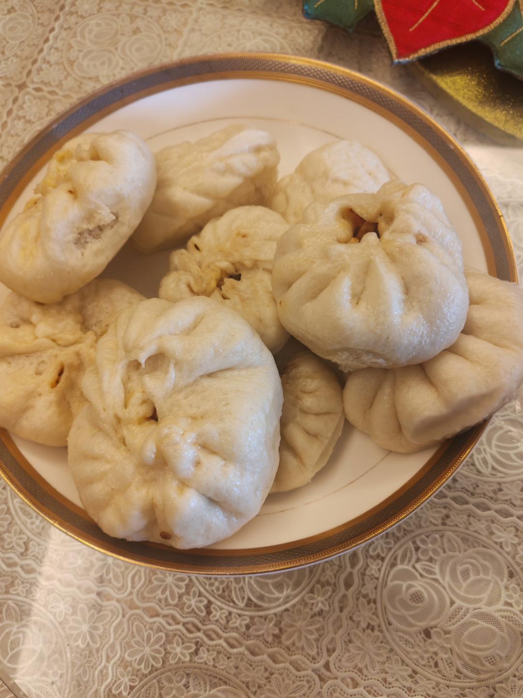 粉丝豆腐包子（松下面包机）