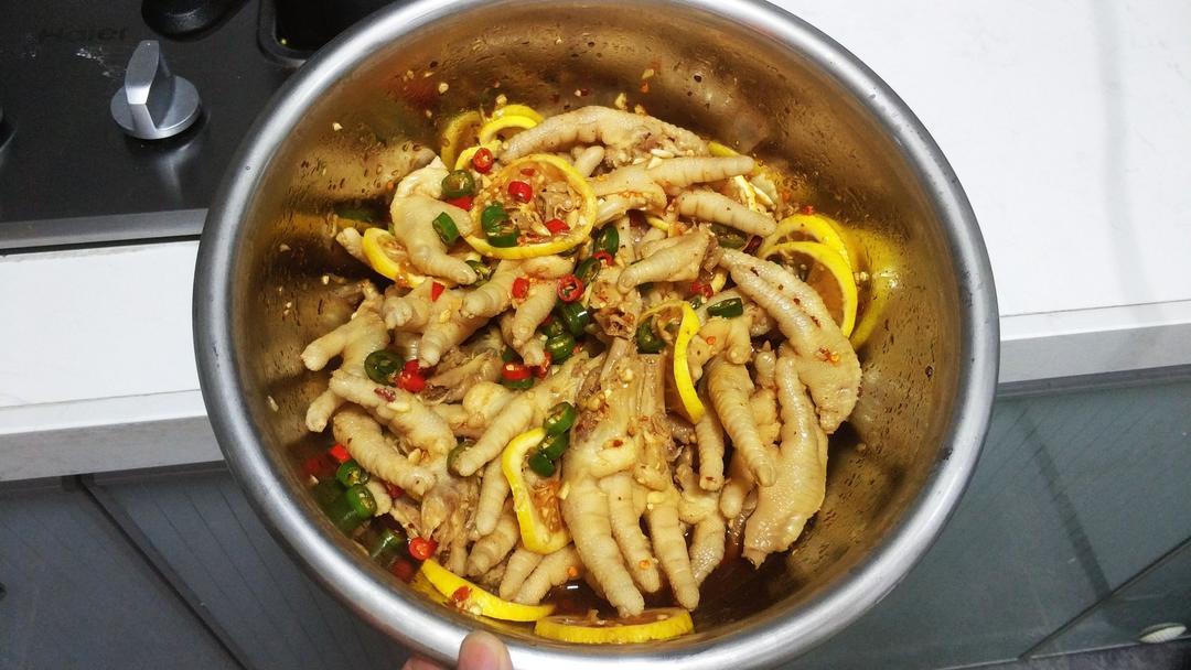 柠檬酸辣鸡爪