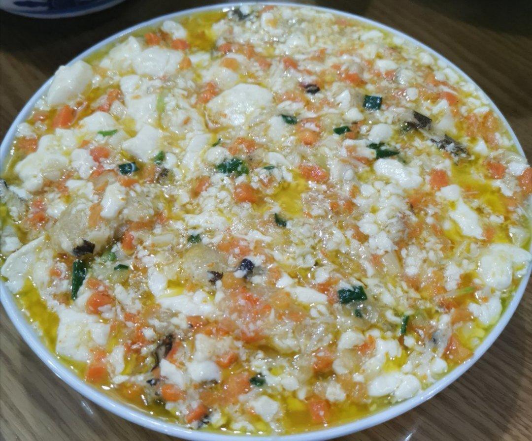蟹粉烩豆腐