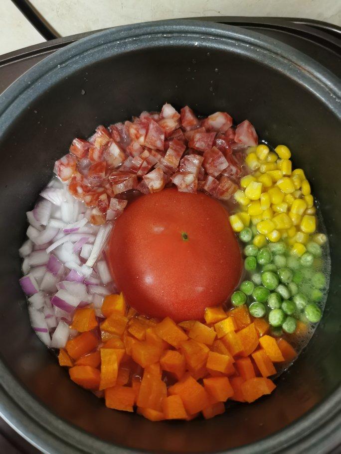 懒人午餐～网红番茄焖饭