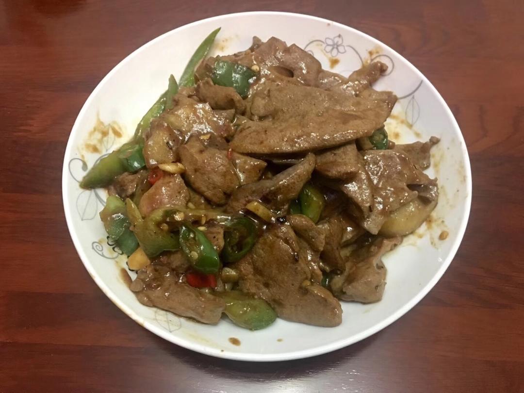 嫩炒猪肝