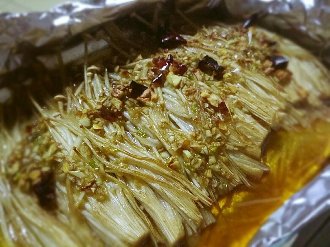 蒜蓉烤金针菇