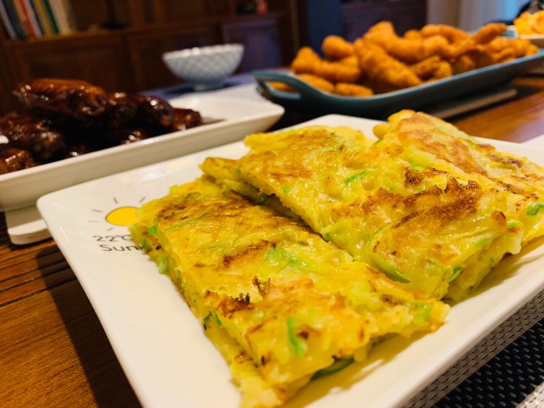 西葫芦鸡蛋饼