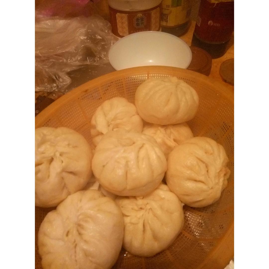 家庭手工肉馅大包子
