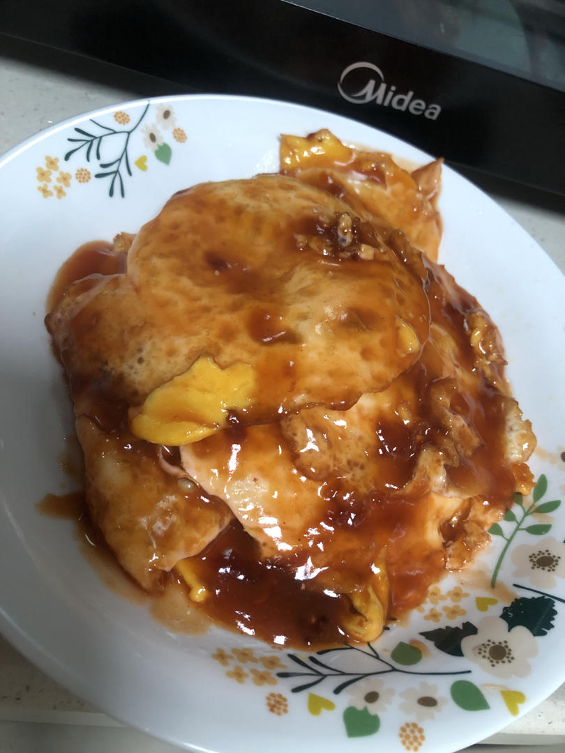 给老公带饭之酸甜可口糖醋荷包蛋