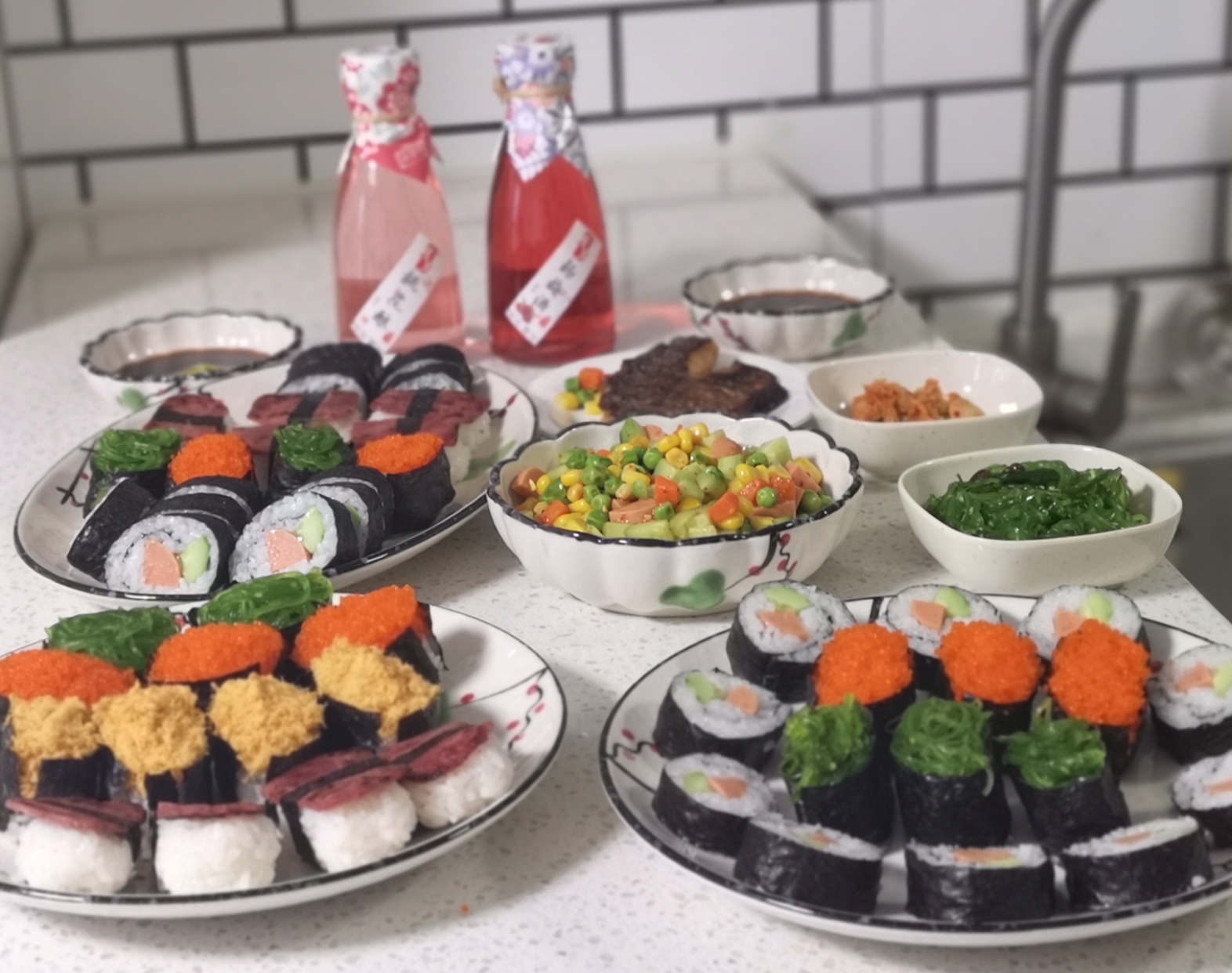 简易寿司餐（生活的仪式感）的做法