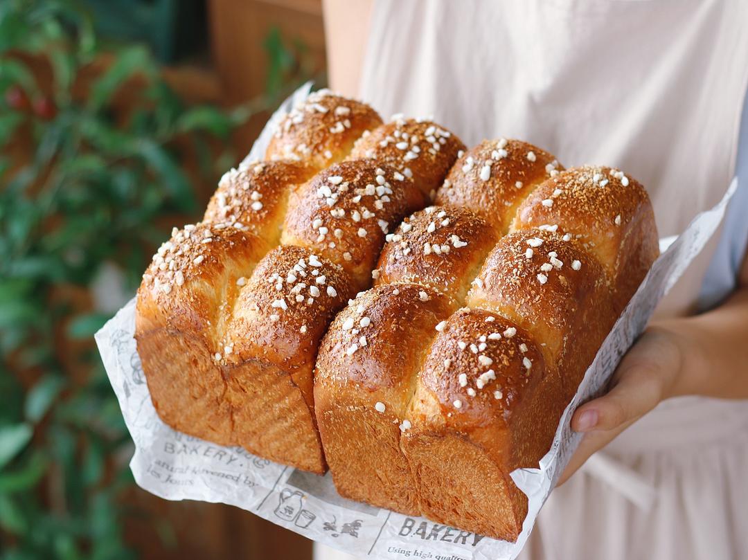 纯奶手撕吐司的做法 步骤1