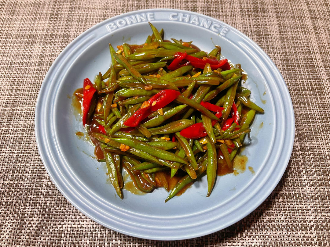 超级下饭的家常菜～清炒四季豆