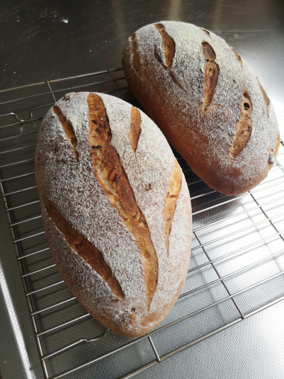 黑麦蔓越莓软欧包