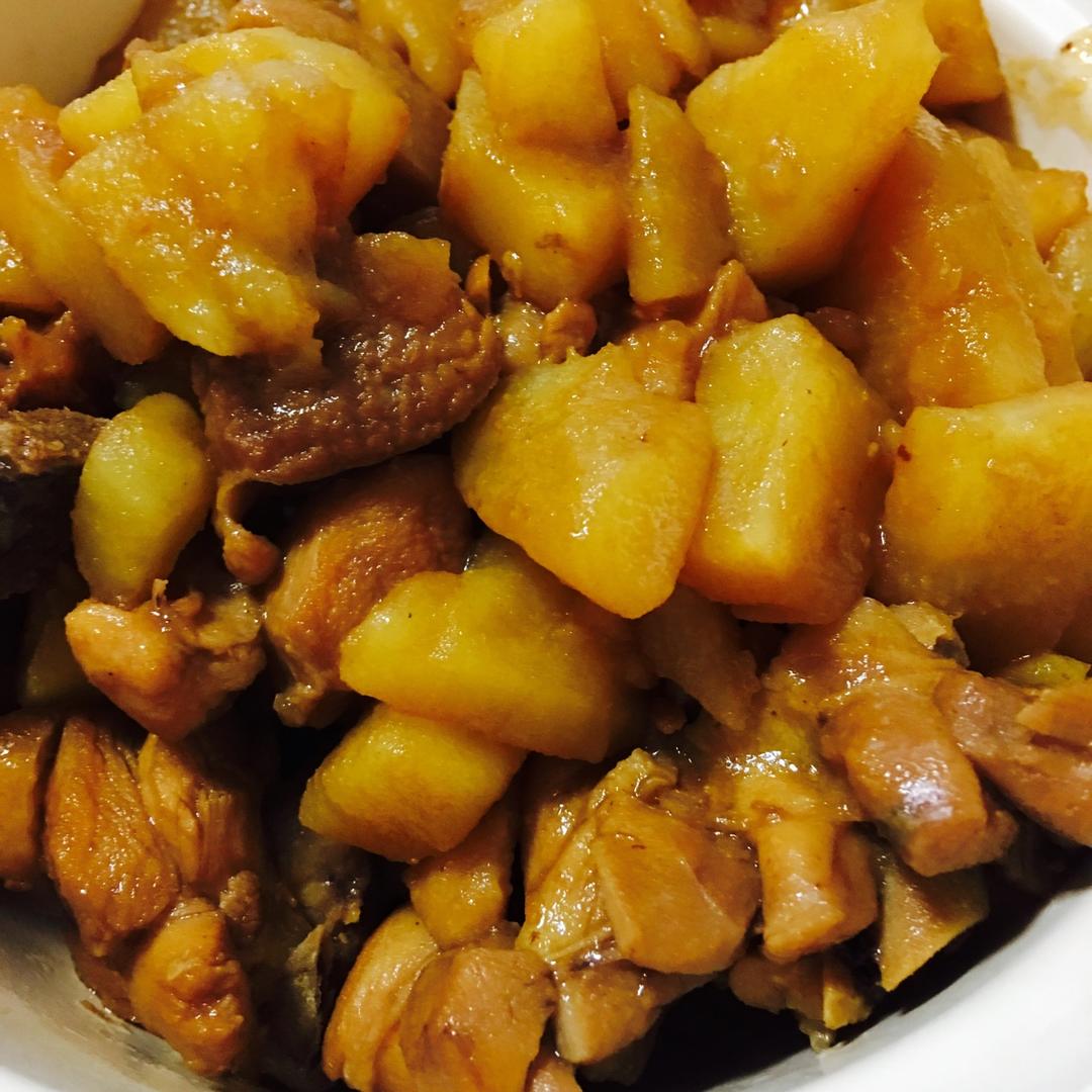 土豆烧鸡（非常下饭哦~）