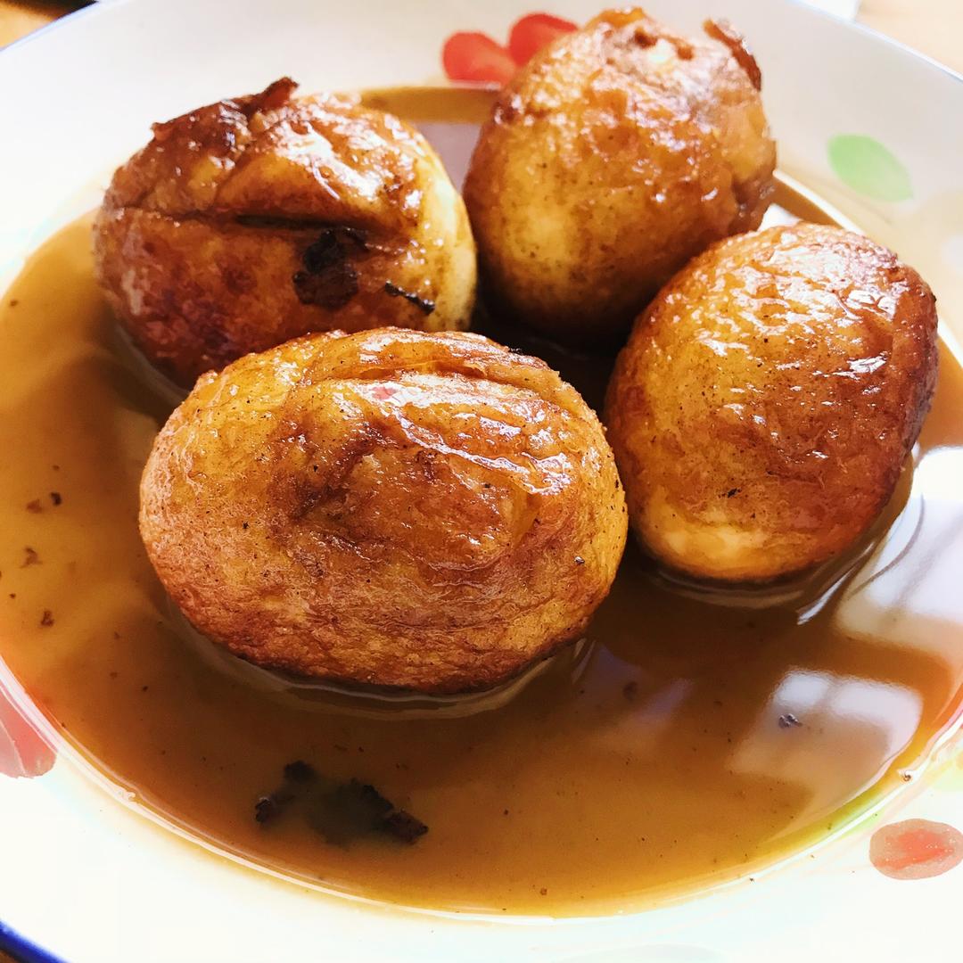 gjingyi做的虎皮蛋(爱吃卤鸡蛋的不容不过～)