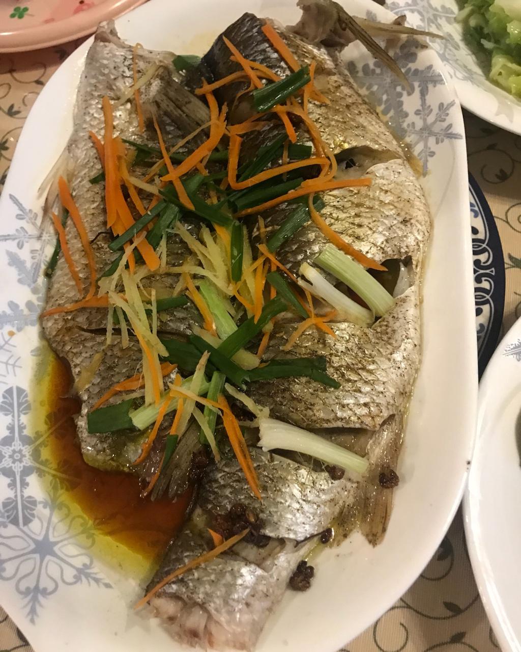 一顿吃完的清蒸支鱼