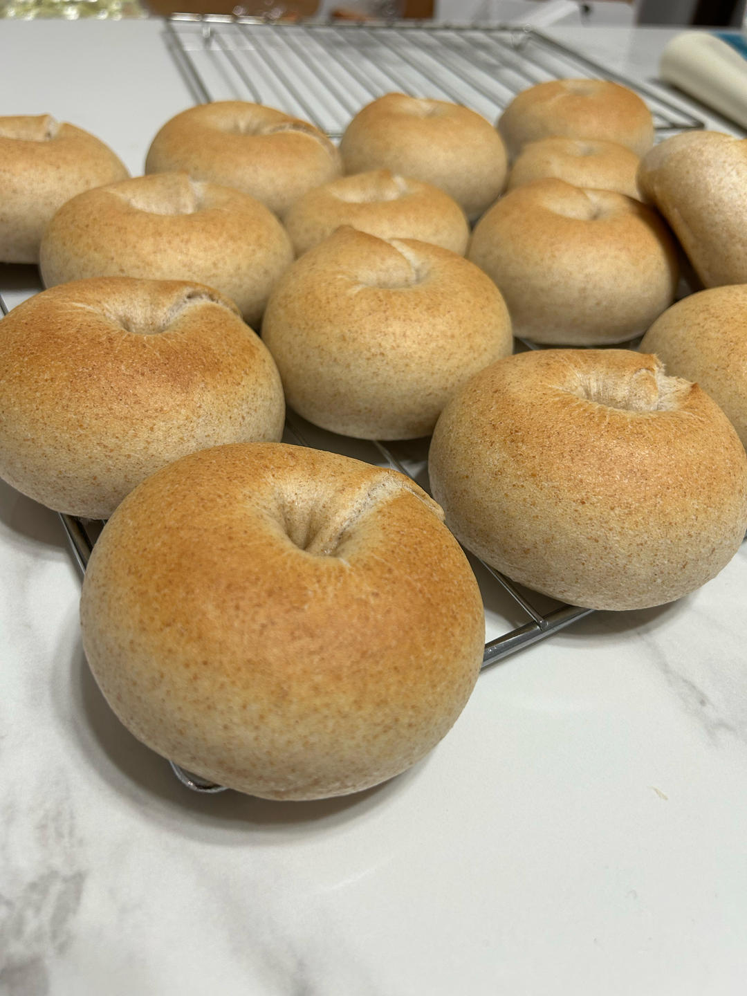 无油无糖，好吃又健康的全麦贝果