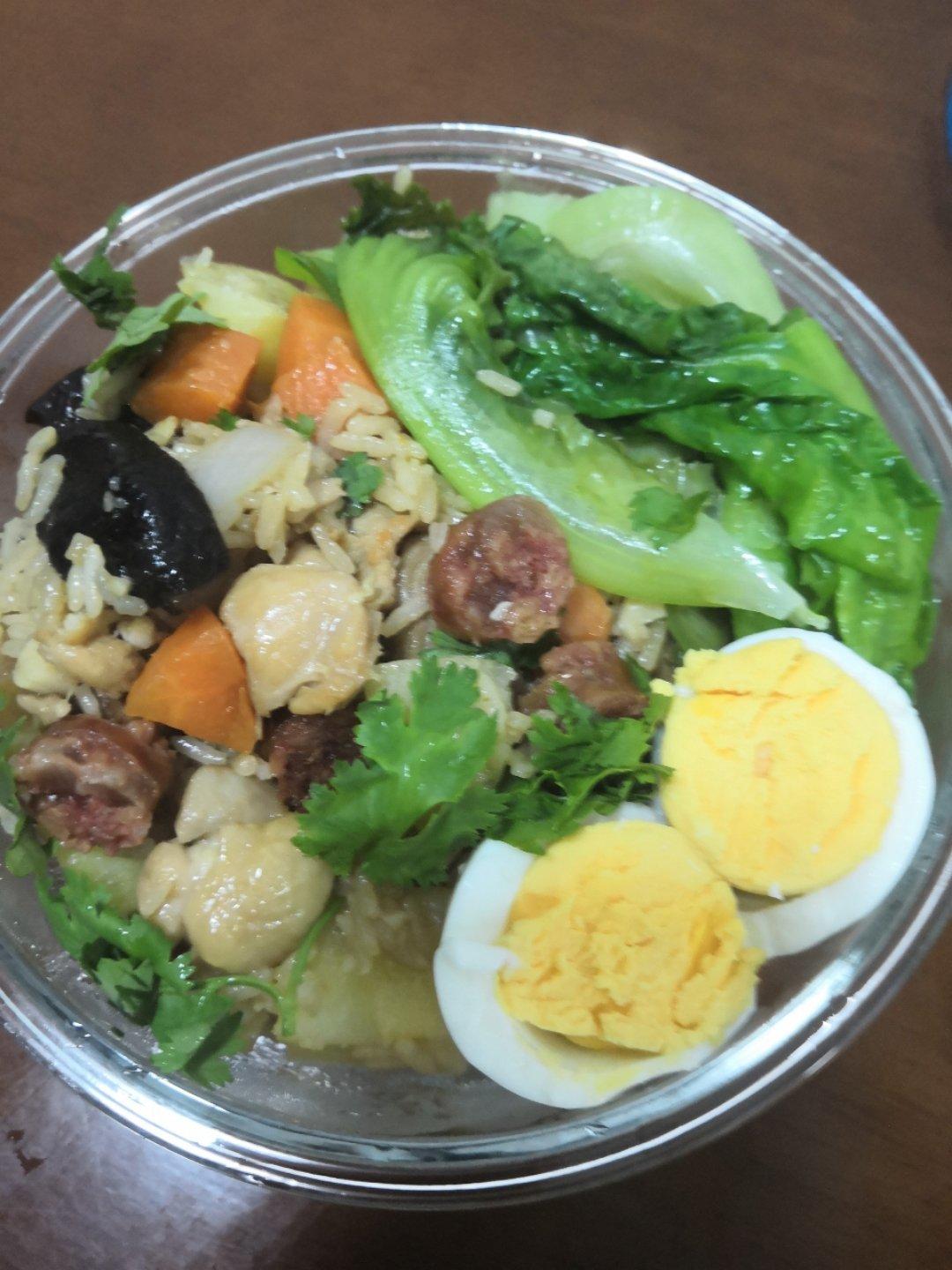 香菇鸡肉焖饭