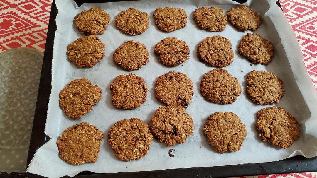 🔥酥掉渣的燕麦饼干🍪