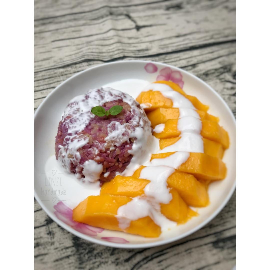 芒果椰汁花米饭