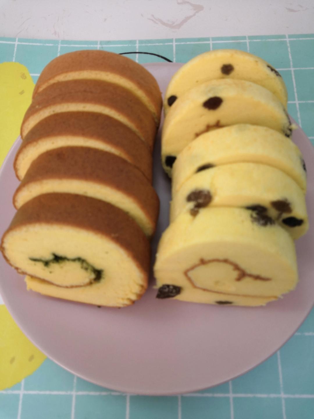 蛋糕卷各种失败案例