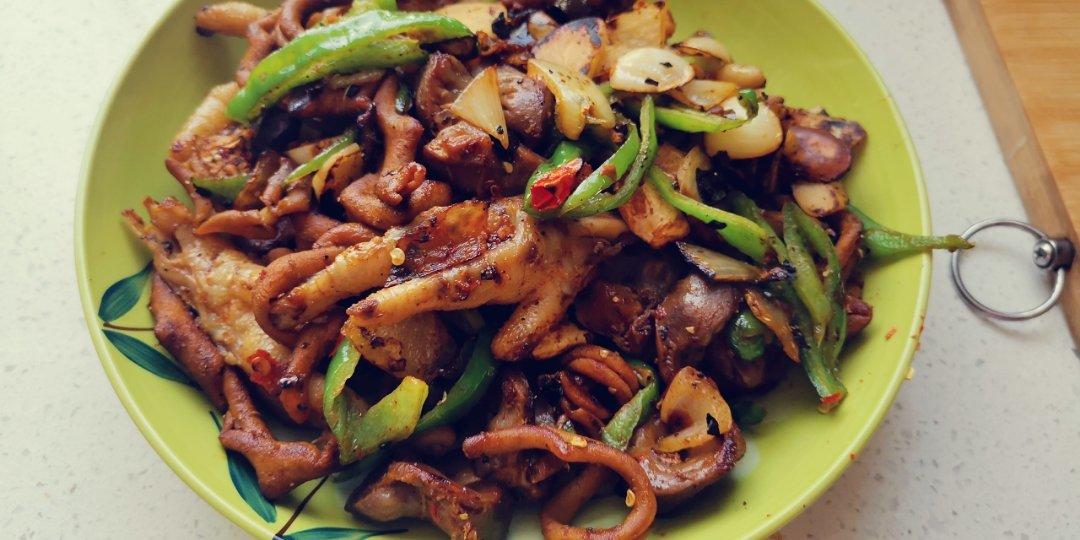 超级下饭的炒鸡杂