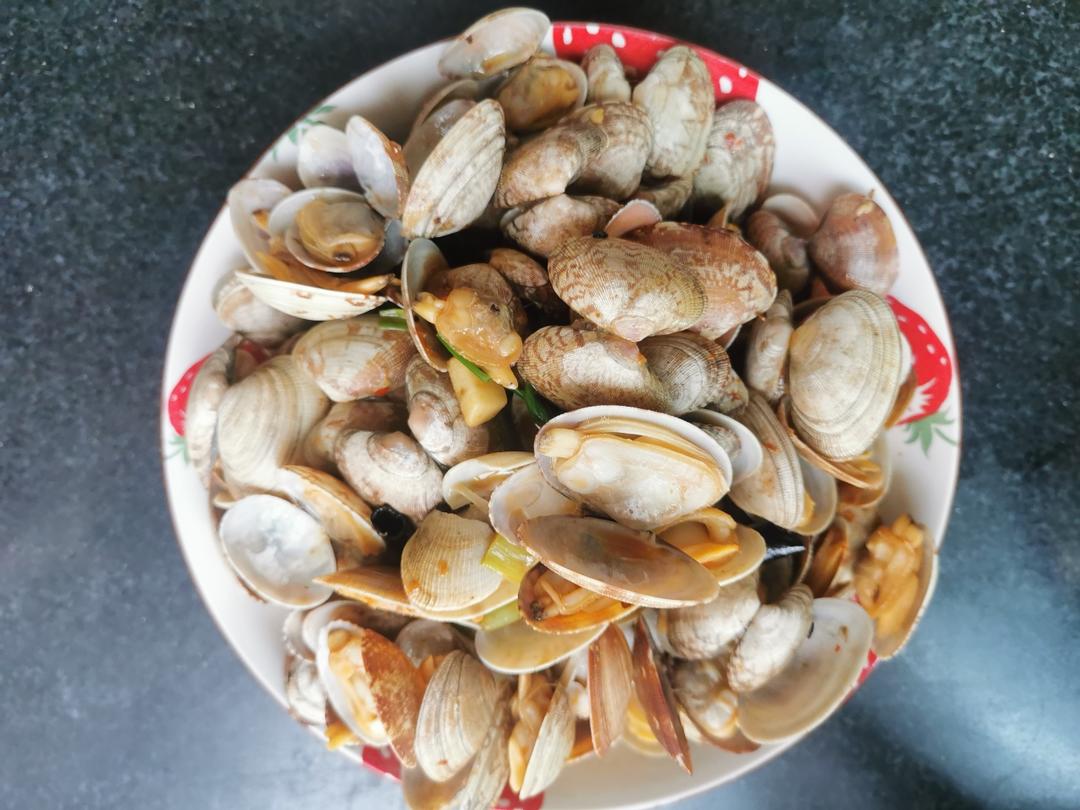 炒蚬子-最好吃的方子