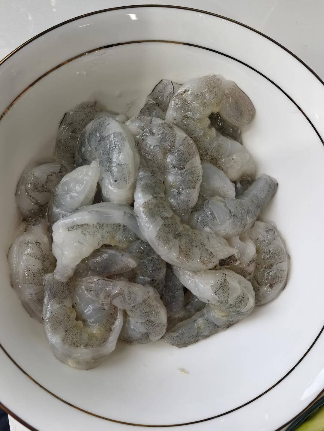 葱爆虾仁