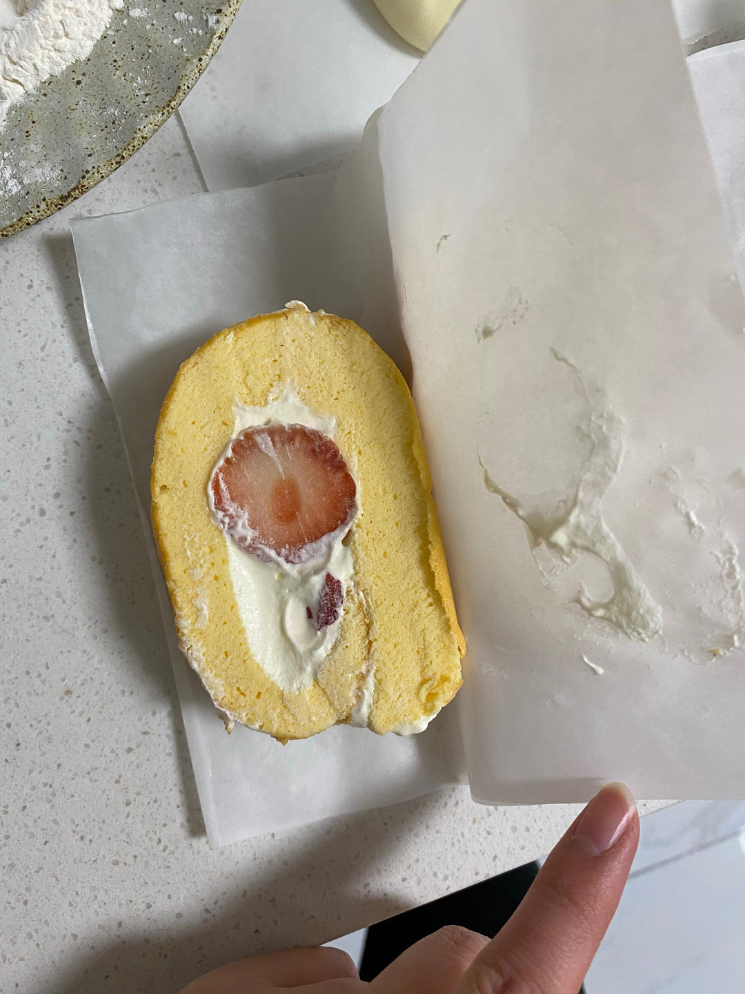 卷不裂｜奶油蛋糕卷（瑞士卷）