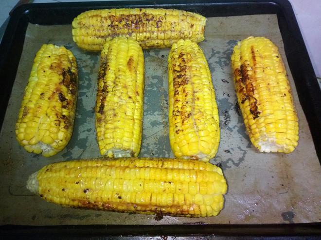 烤玉米的做法