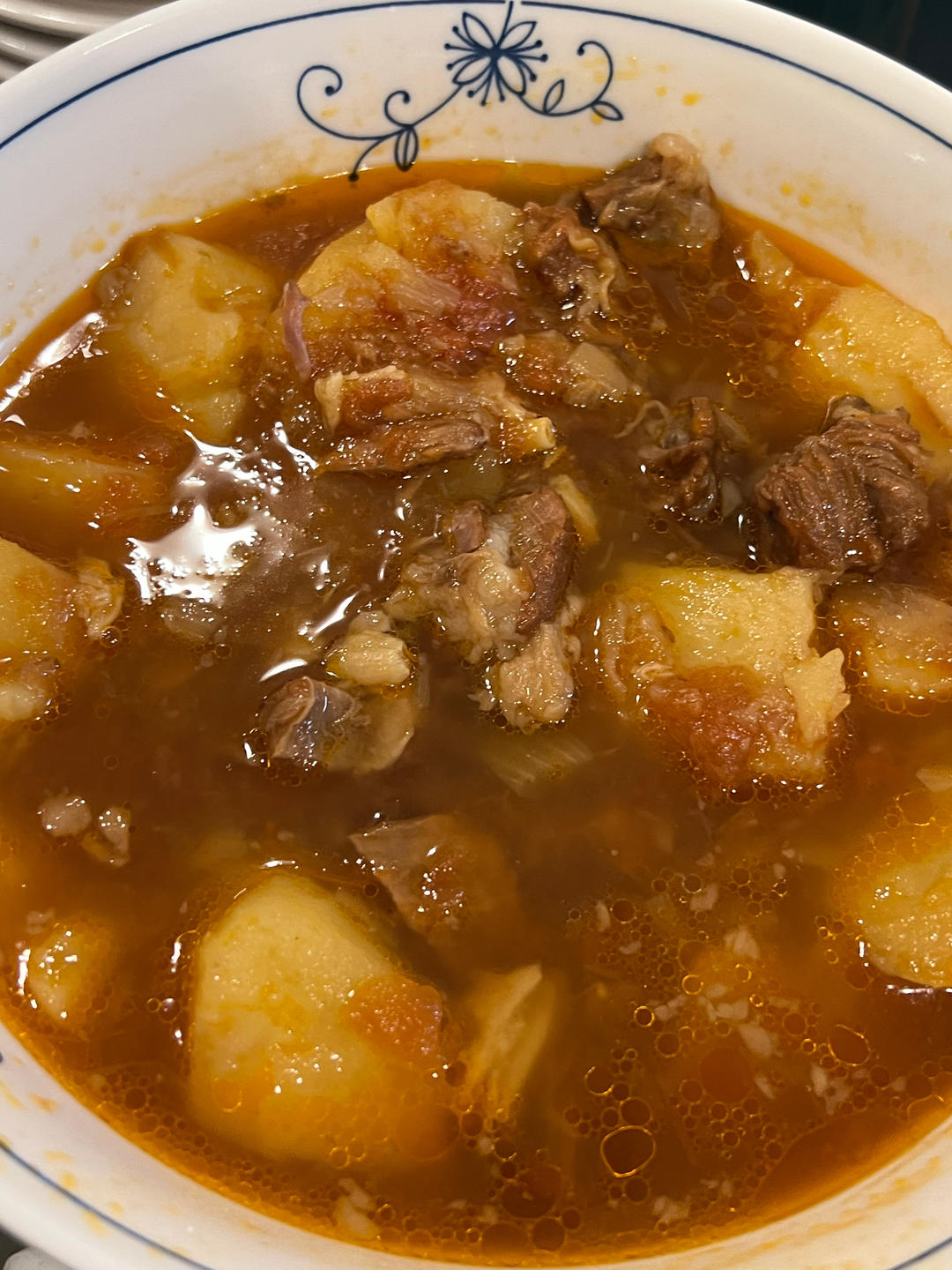 番茄炖牛腩