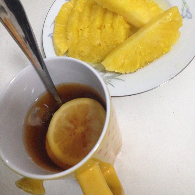 一颗柠檬茶