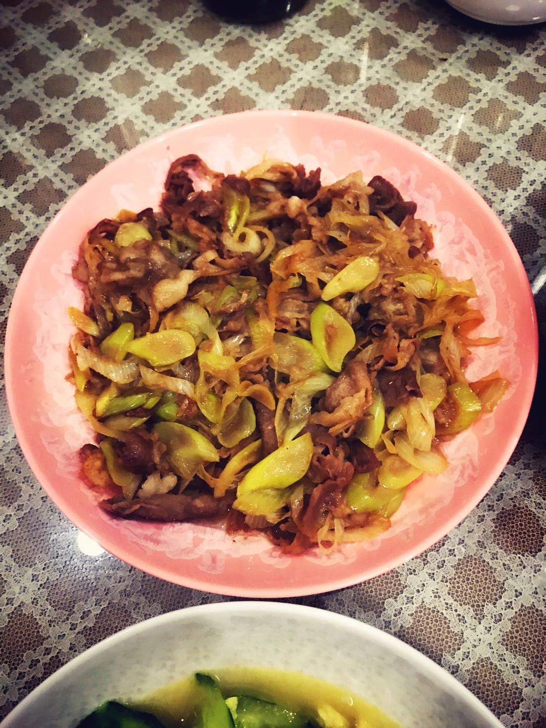 葱爆羊肉