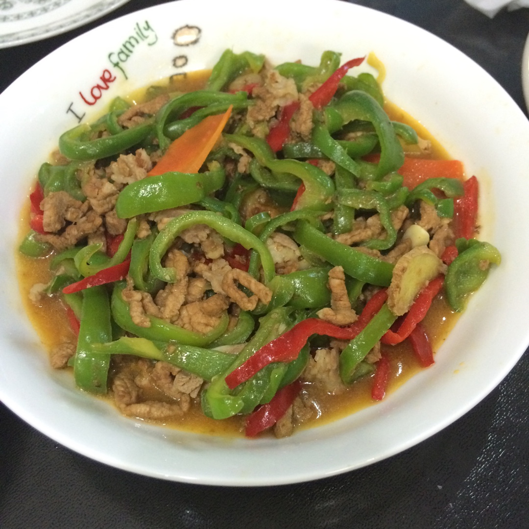 青椒肉丝