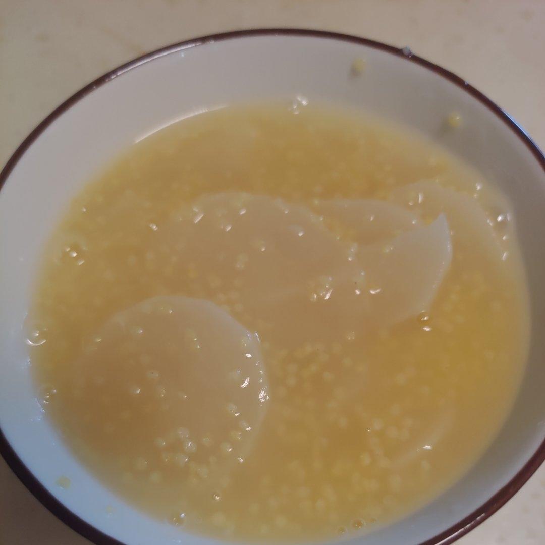 白萝卜小米粥
