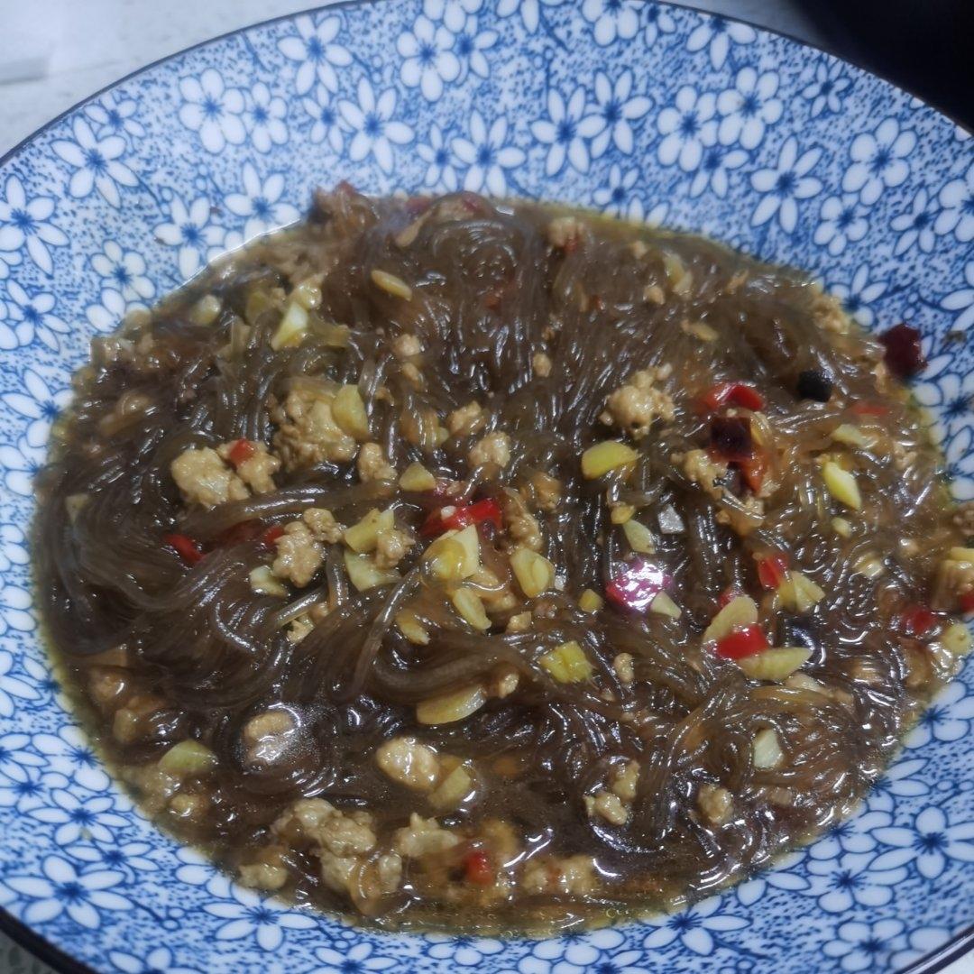 蚂蚁上树(肉末炒粉丝)超下饭‼️十分钟搞定