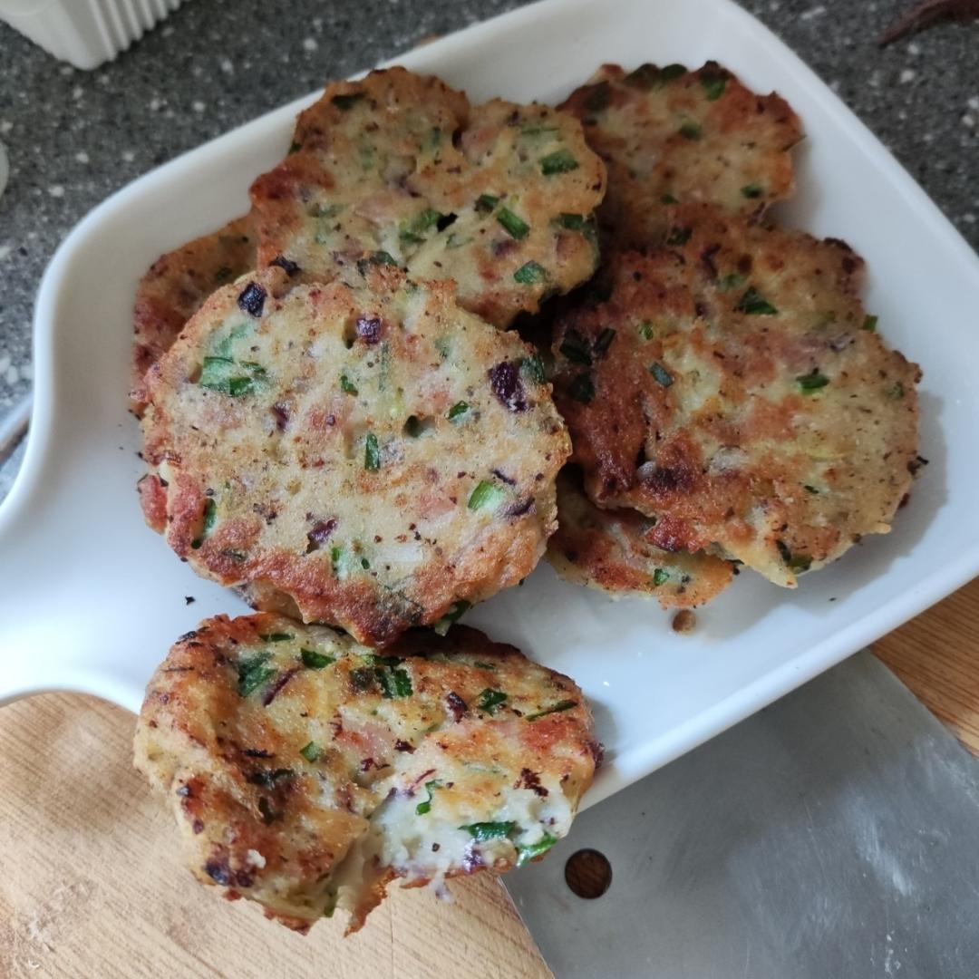 这么做【豆渣饼】也太好吃了吧，一次就成功～爱了