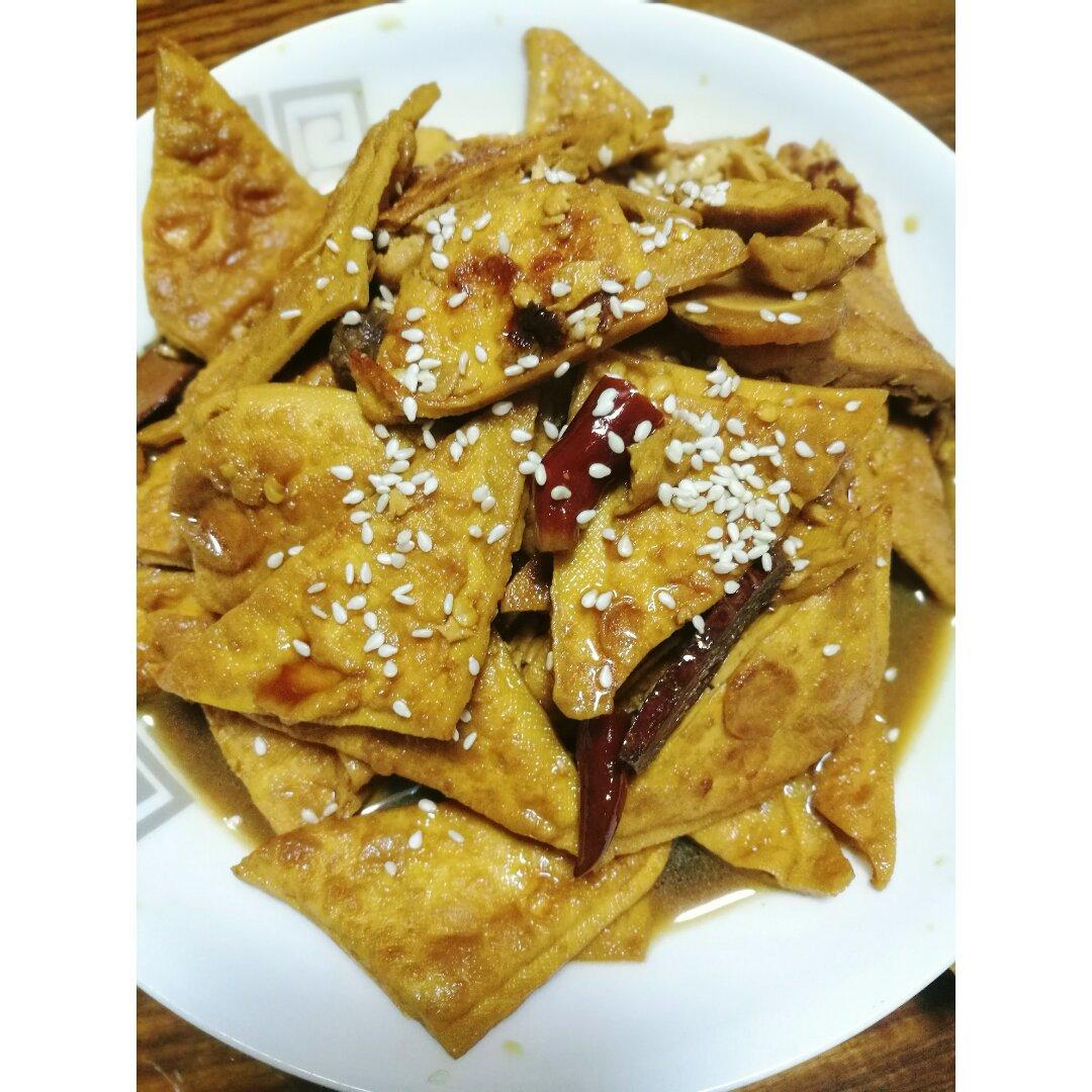 蜜汁豆干