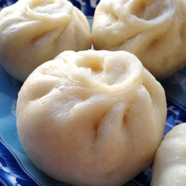 大葱肉馅包子