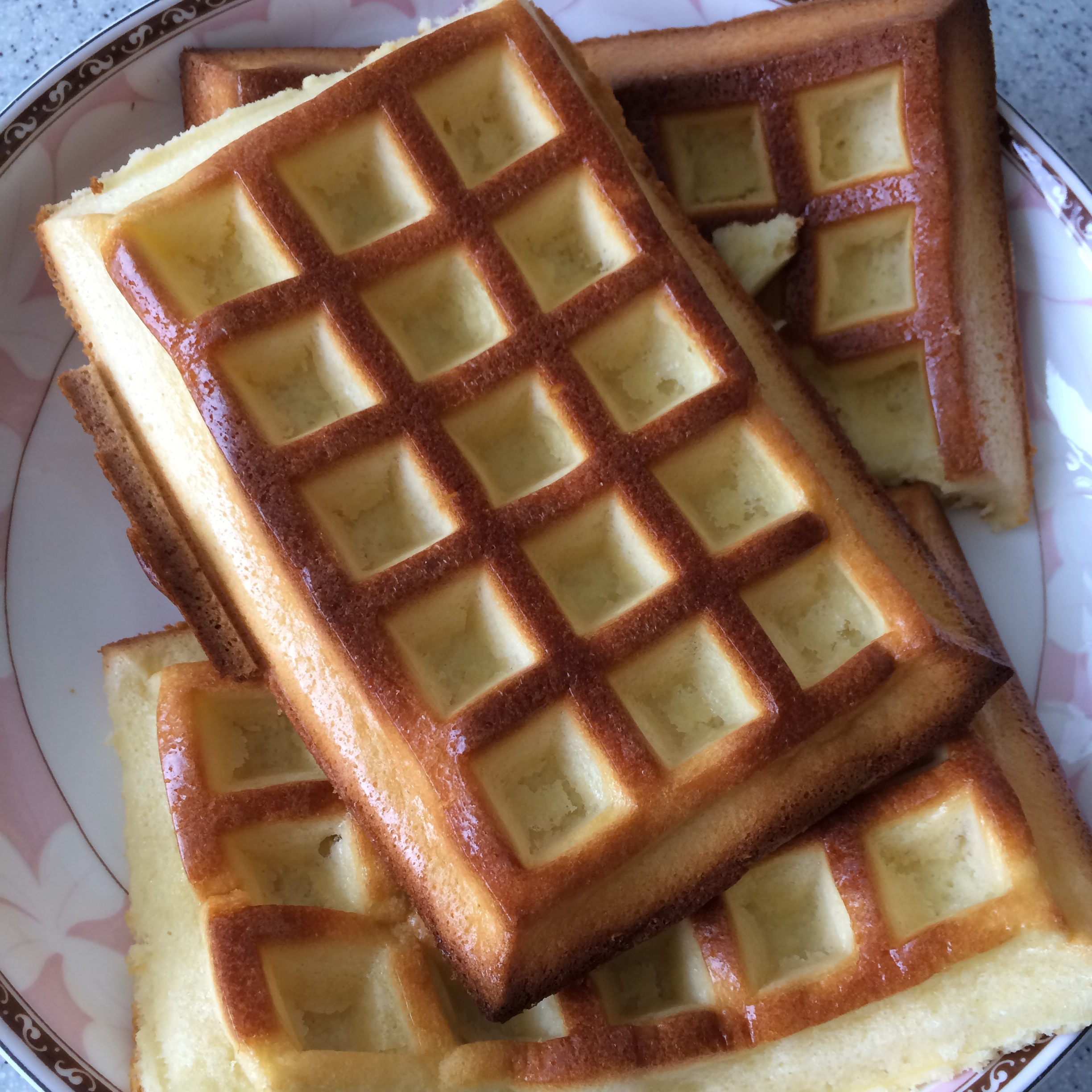 华夫饼（烤箱版    无泡打粉）