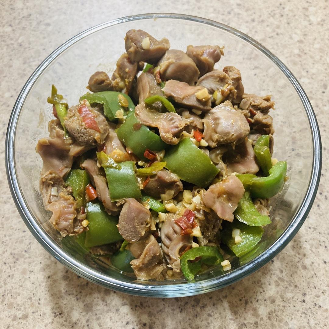 爆炒鸡胗