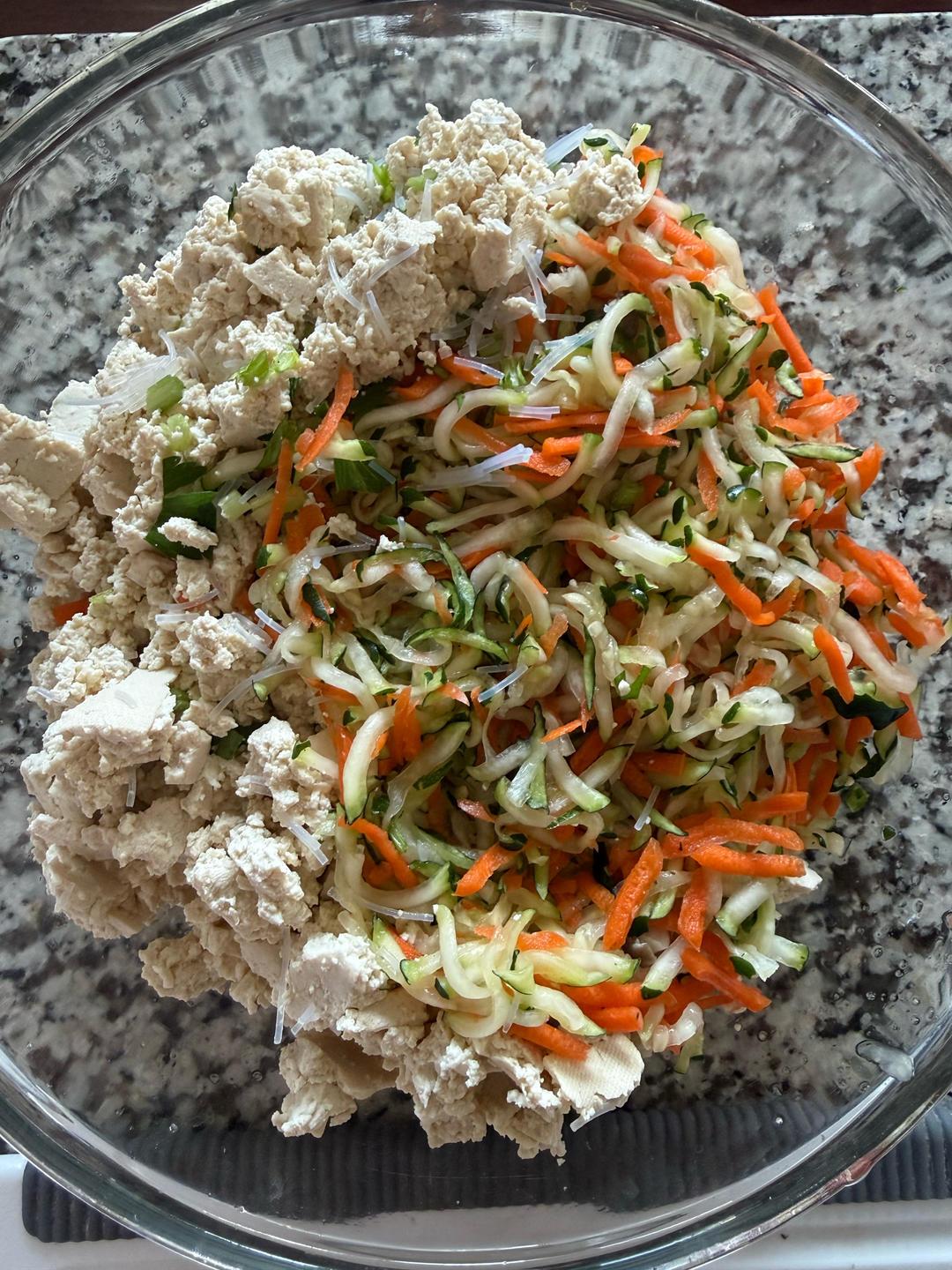 西葫芦豆腐素饺