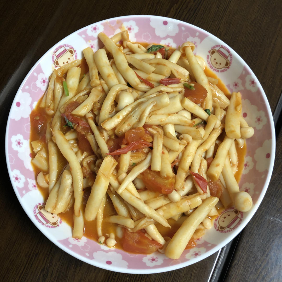 茄汁海鲜菇