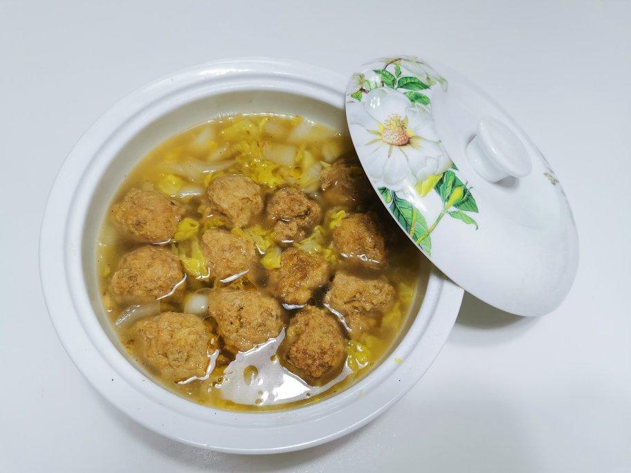 白菜丸子汤