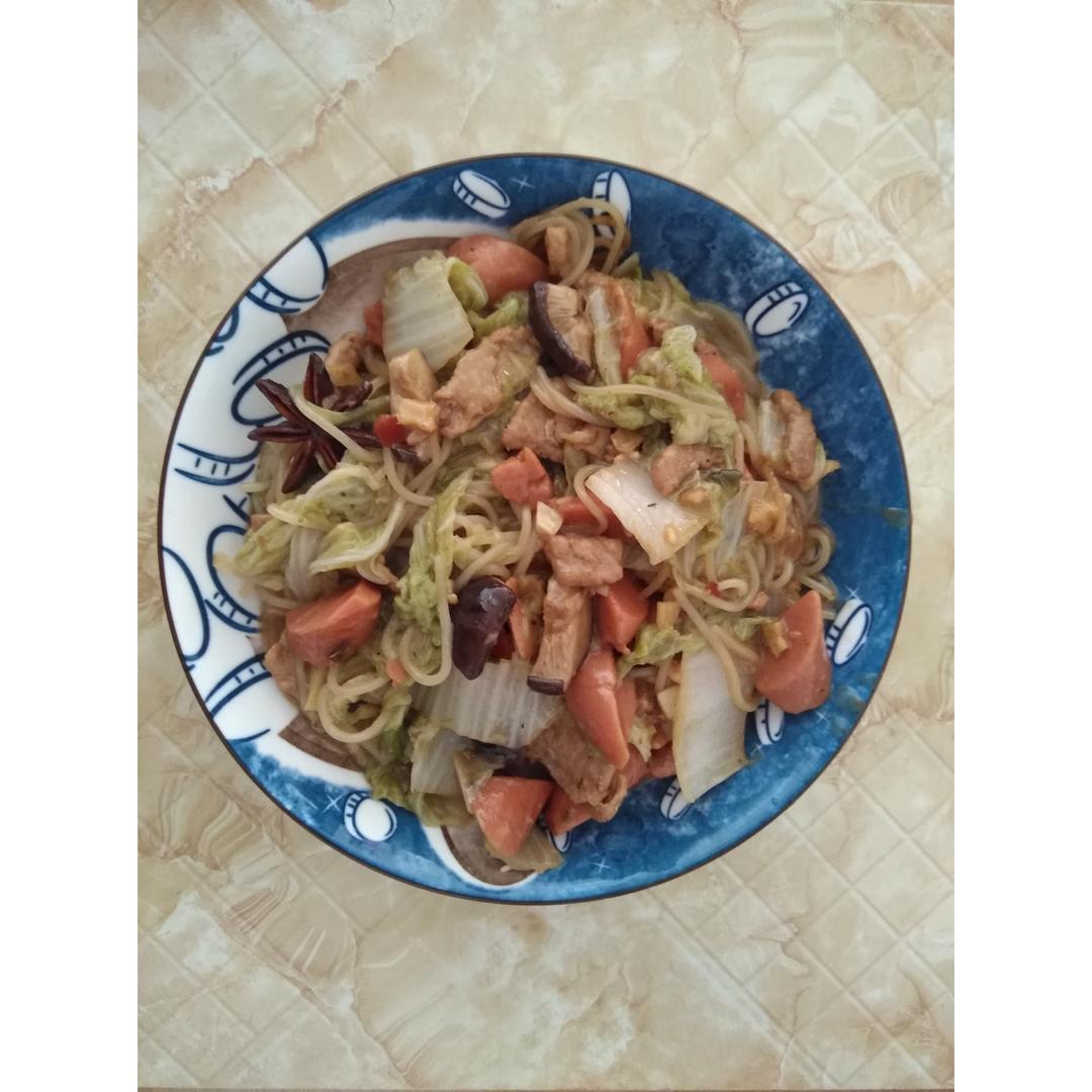 白菜炖粉条