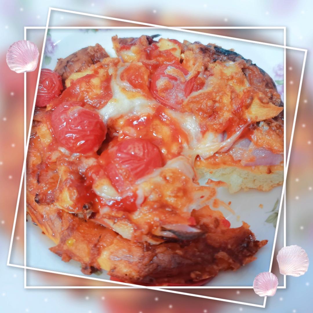 8寸披萨饼皮做法（🉑️厚🉑️薄，🉑️脆🉑️软）4张